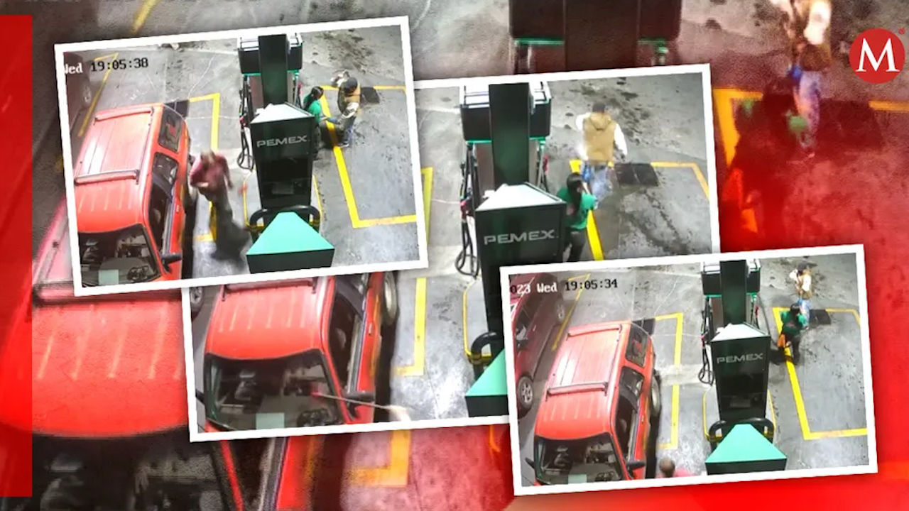 Despachadora rocía gasolina a hombre que intentó asaltarla en Juárez, NL