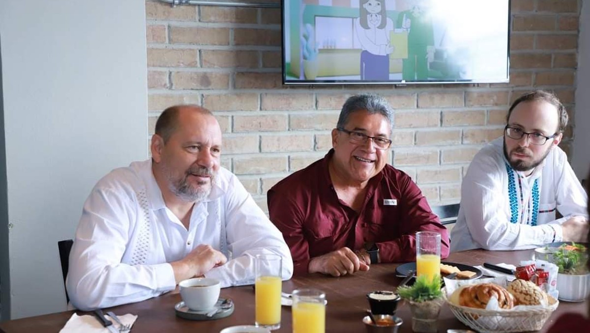 El embajador de Hungría en México, Zoltan Nemeth. (Víctor Hugo Durán)