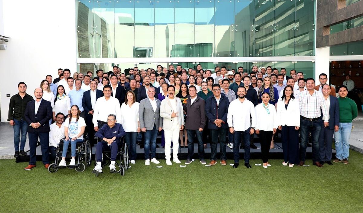 Fayad encabezó la reunión plenaria del GPI a la que acudió Carlos Puente Salas (Cortesía)