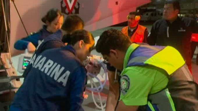 Menores de edad son trasladados por vía aérea de Acapulco a CdMx y Morelos