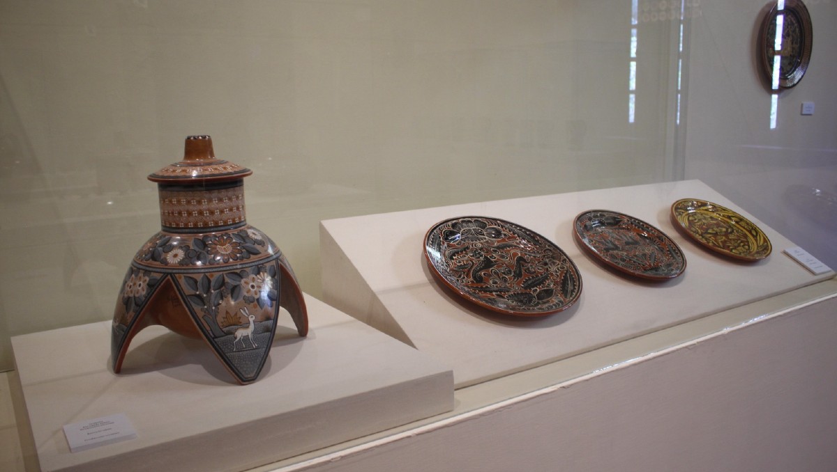 Algunas de las muestras de la exposición La flor de Tonalá, una historia de continuidad (Enrique Vázquez)