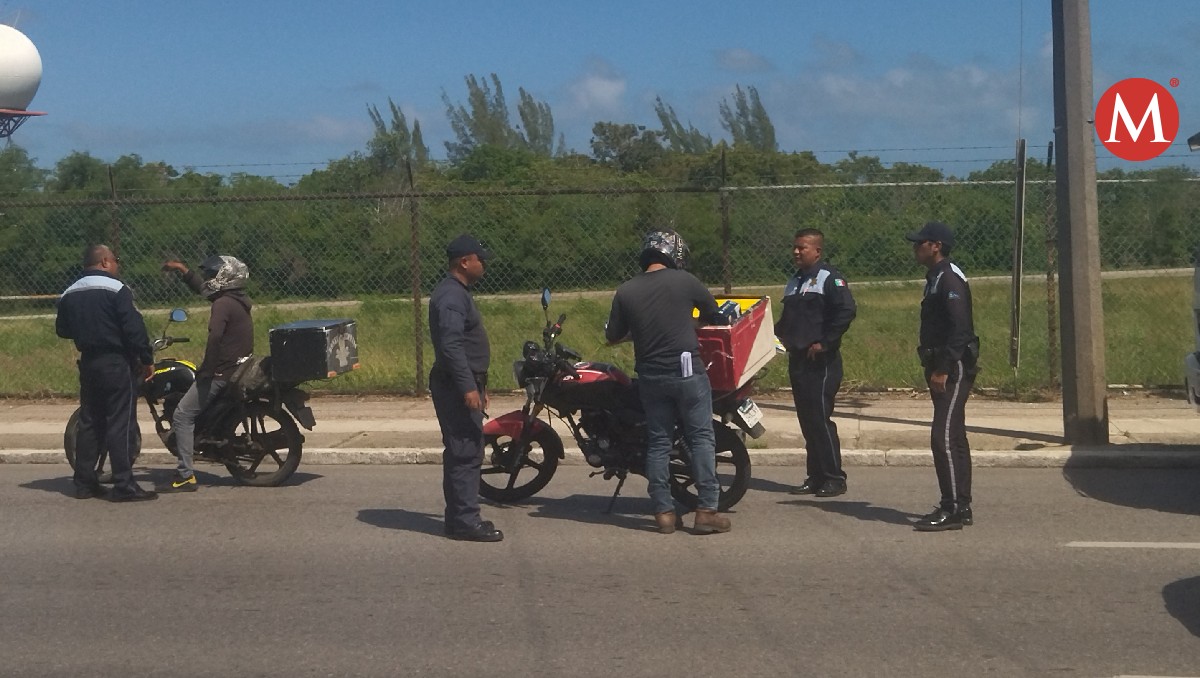 Operativo para motociclistas seguirán en puntos aleatorios de Tampico. (Sandra Sosa)