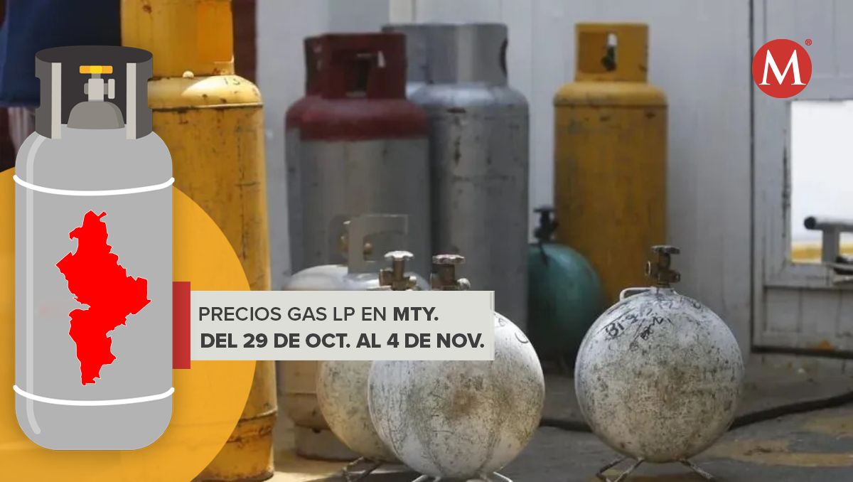 Precios del gas LP vigentes en Nuevo León. Especial