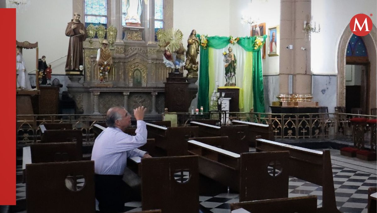 En un relicario de madera, protegida permanece la pequeña pieza perteneciente al apóstol San Judas Tadeo. (Rolando Riestra)