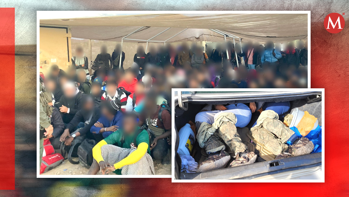 En Sonora, transportan a migrantes dentro de cajuelas de coches | Especial