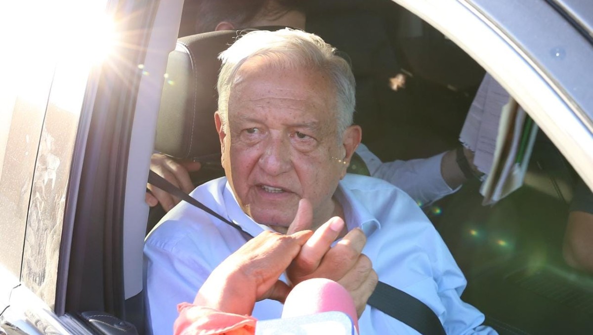 Andrés Manuel López Obrador da visto bueno al acueducto El Cuchillo II en NL / Raúl Palacios