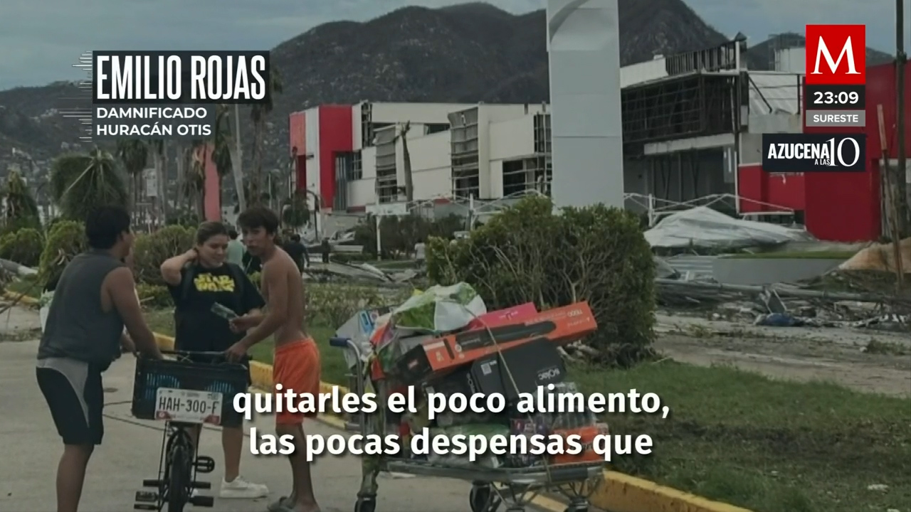 Con el uso de las armas, delincuentes asaltan a pobladores de Guerrero para robarles los víveres