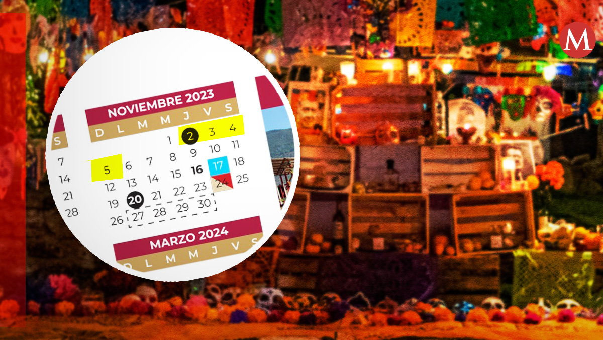 Los festejos de Día de Muertos no son considerados feriados. | Foto: Especial.