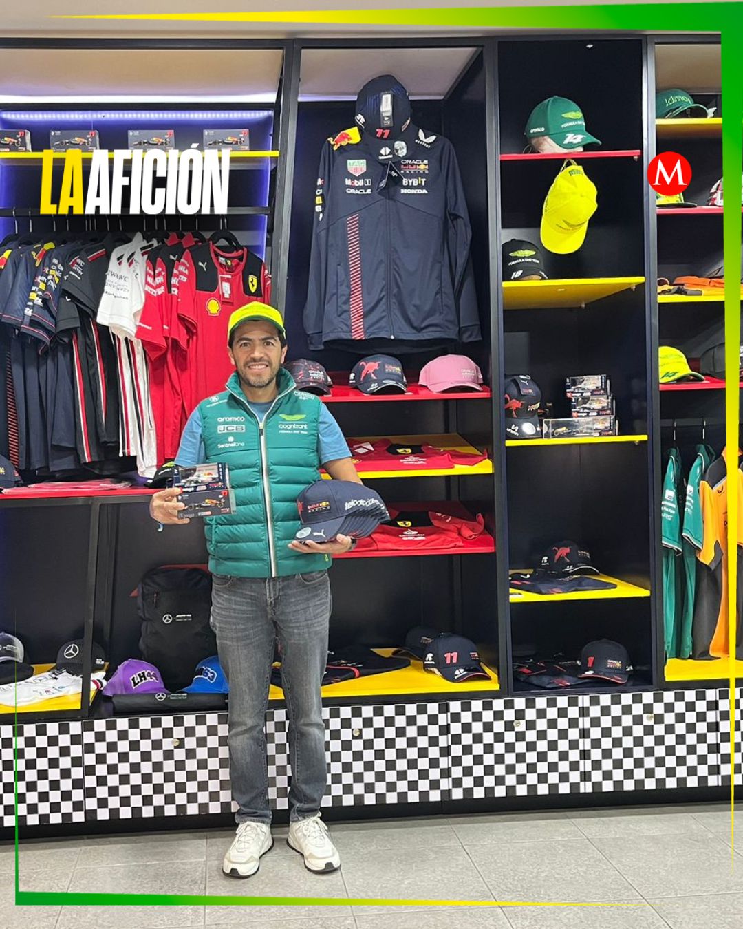 Iván comenta que el reto principal es mantener precios competitivos vendiendo productos oficiales de la Fórmula 1