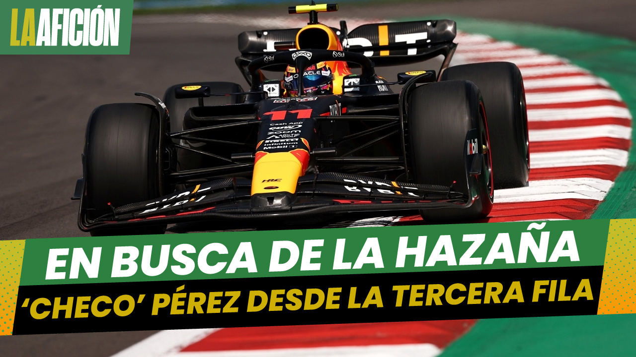 Sergio 'Checo' Pérez saldrá en quinto lugar en el Gran Premio de México 2023