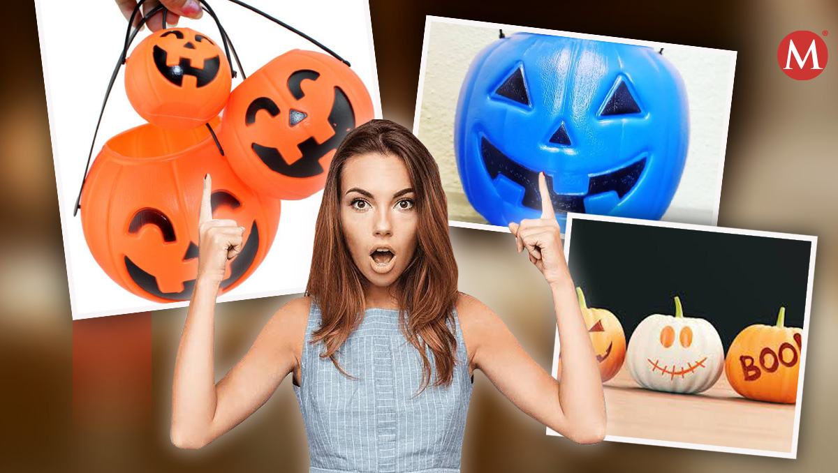 Los colores de la calabazas son importantes a la hora de pedir dulces por Halloween.