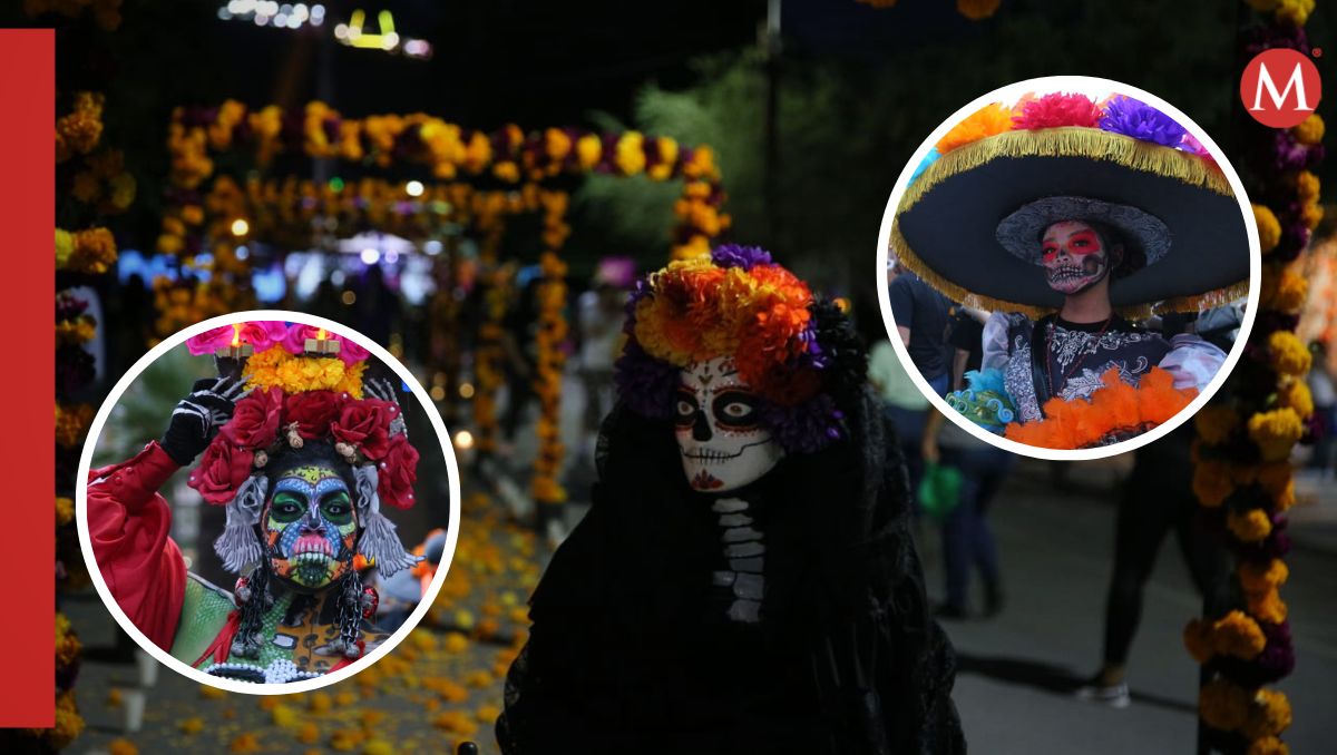 Desfile de Catrinas 2023 en Torreón. | Martín Piña
