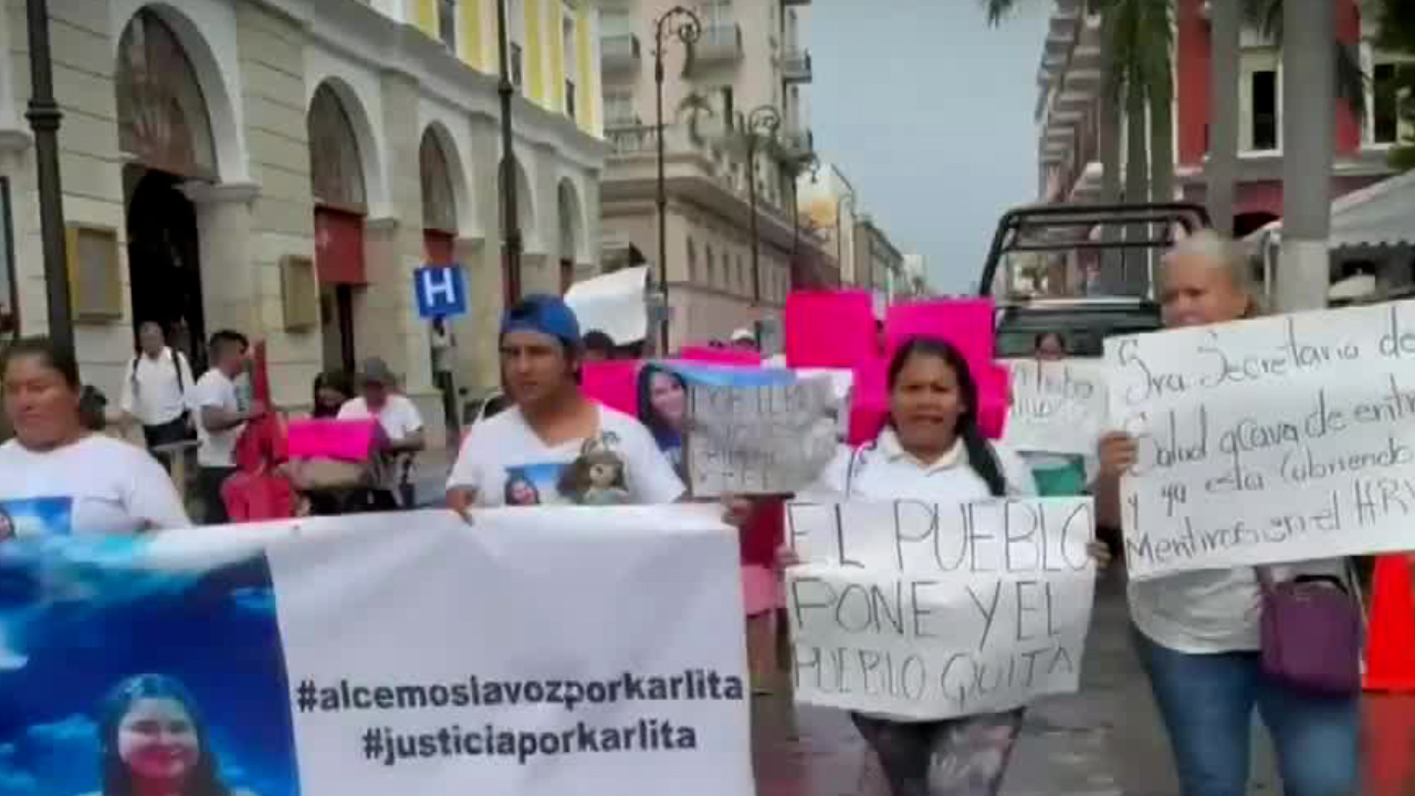 Familiares de Karla Angélica exigen justicia por negligencia médica en Veracruz
