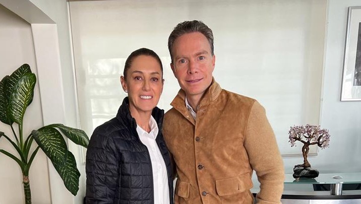 Manuel Velasco sostuvo un diálogo con Claudia Sheinbaum | Especial