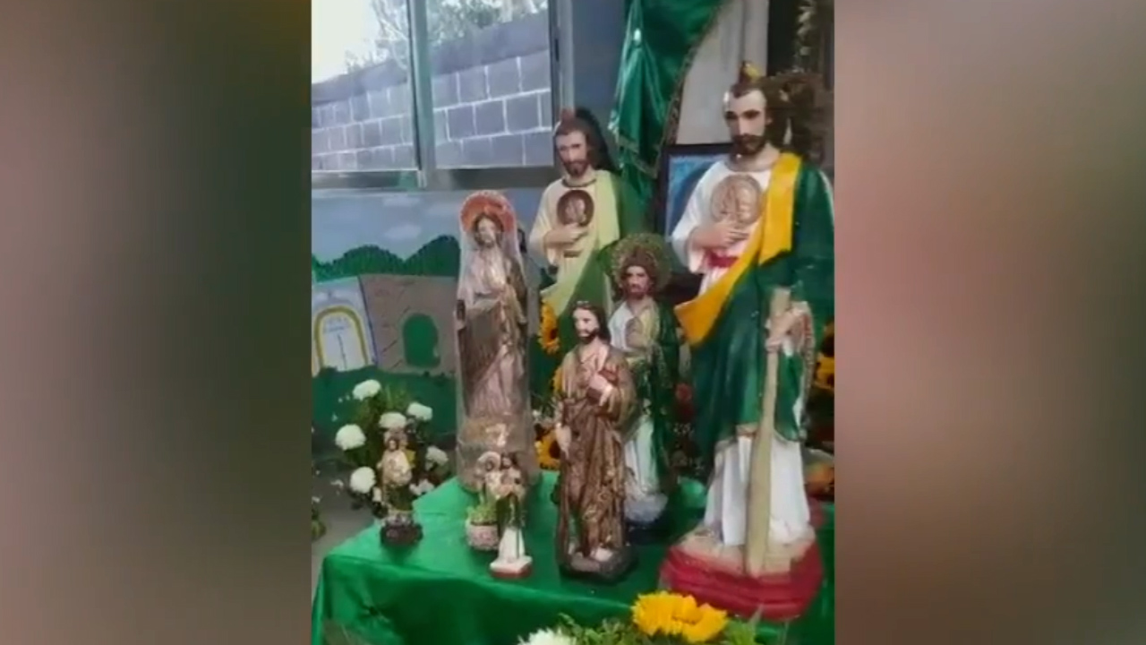 Piden justicia para Isabela en capilla de San Judas en Veracruz