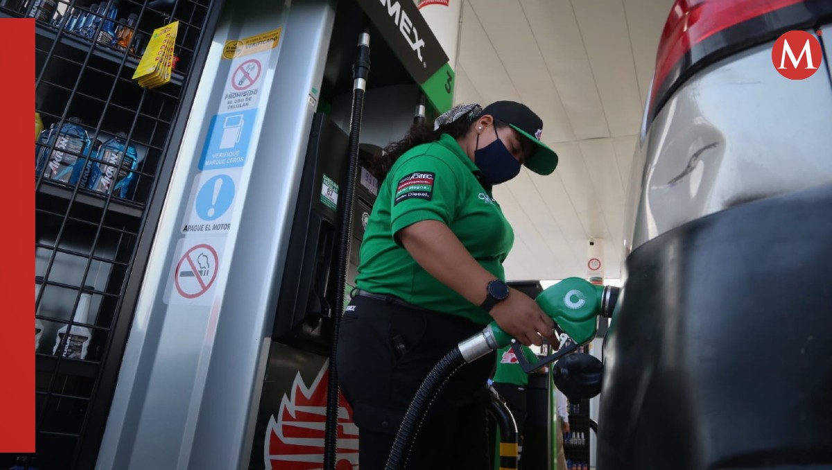 Estación de servicio de gasolina en Tamaulipas (Yazmín Sánchez)