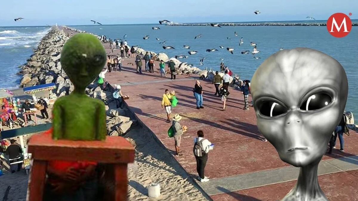 Historias de playa Miramar: el busto de alíen que desapareció