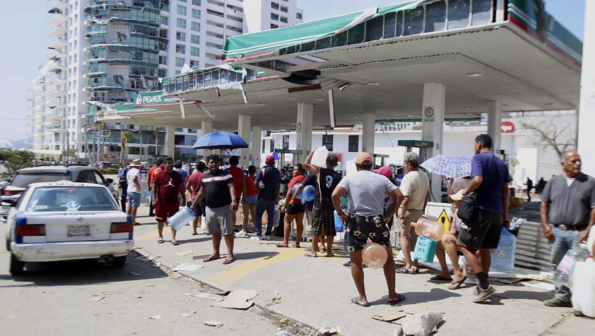 Las principales afectaciones se produjeron en la autopista México-Acapulco. | Ariana Pérez