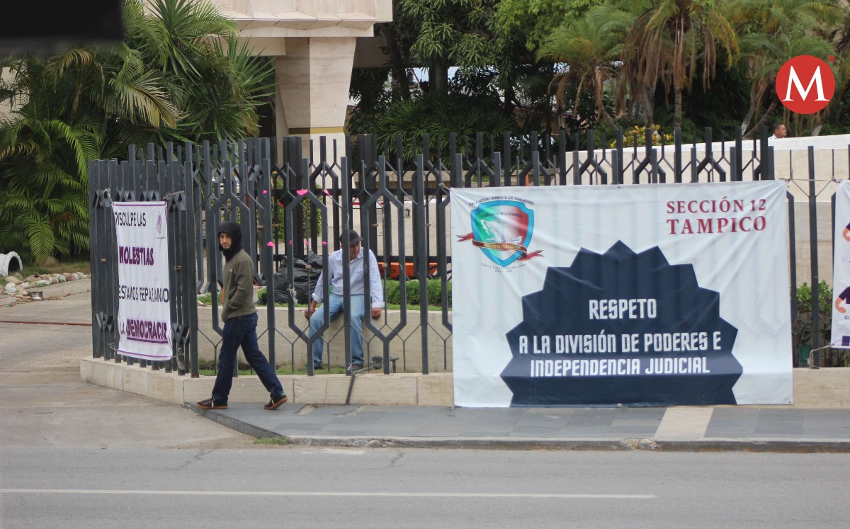 Termina paro laboral en juzgados federales del sur de Tamaulipas. Foto: Sergio Sánchez