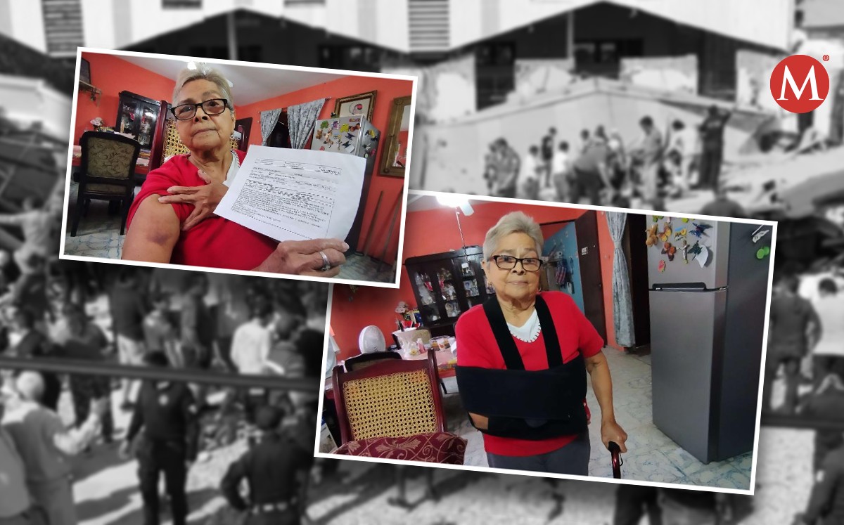 Maestra espera indemnización por derrumbe en iglesia de Madero