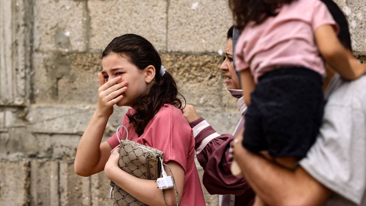 Los niños llevan la peor parte de los ataques a la Franja de Gaza | AFP
