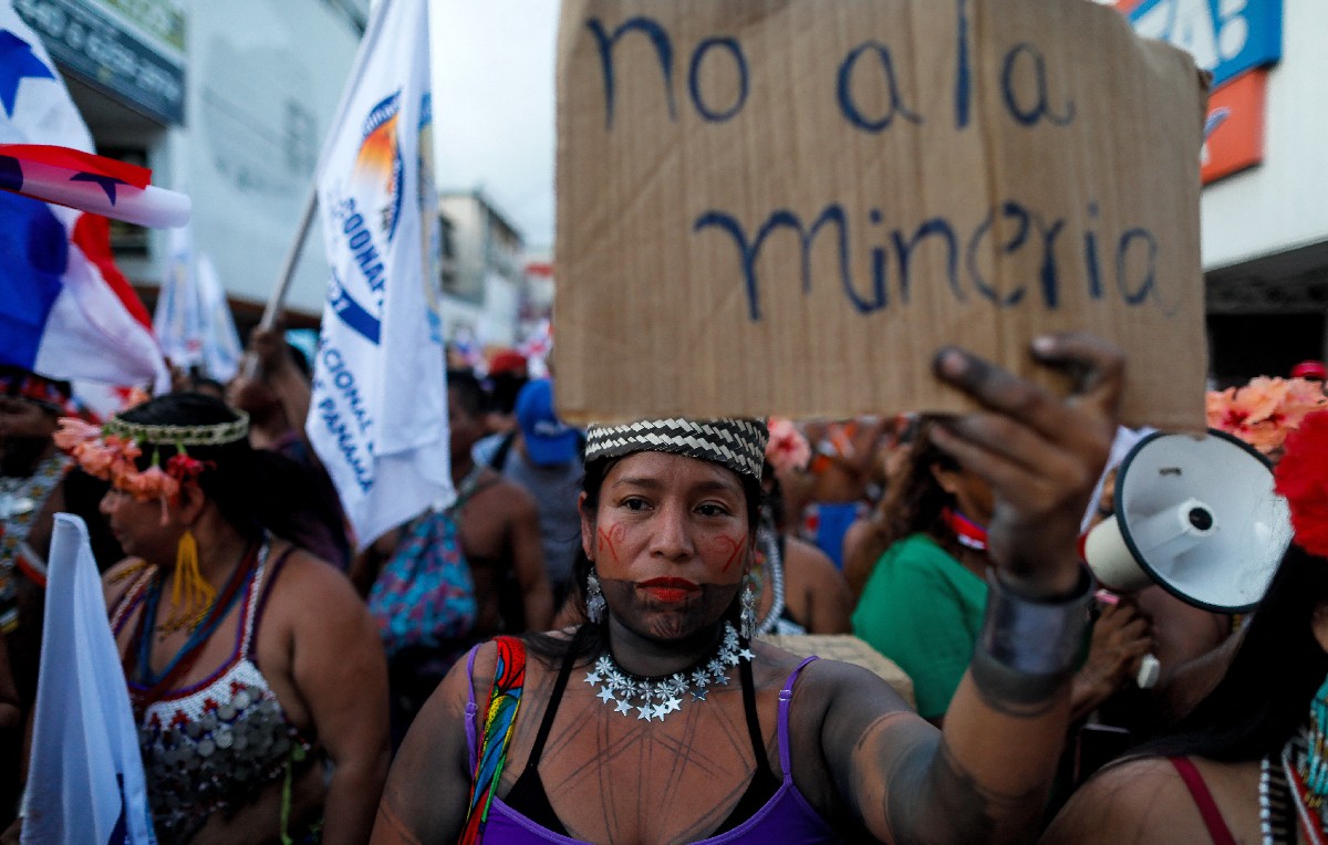 Protestas en Panamá por acuerdo minero (AFP)