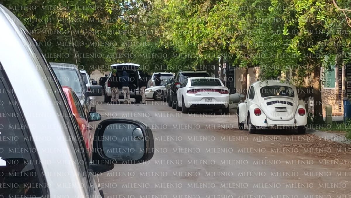 Los agentes ministeriales bloquearon las calles Pino y Encino | Fabricio Gallegos