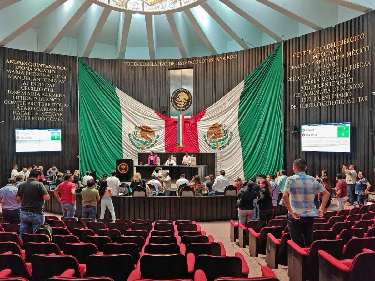 Diputados aprueban reformar Ley Orgánica de Quintana Roo