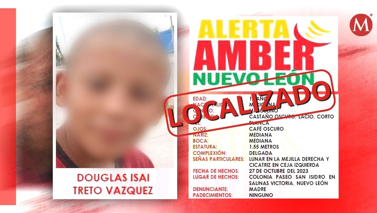 El menor Douglas Isaí Treto Vázquez desapareció en el municipio de Salinas Victoria, Nuevo León. Especial