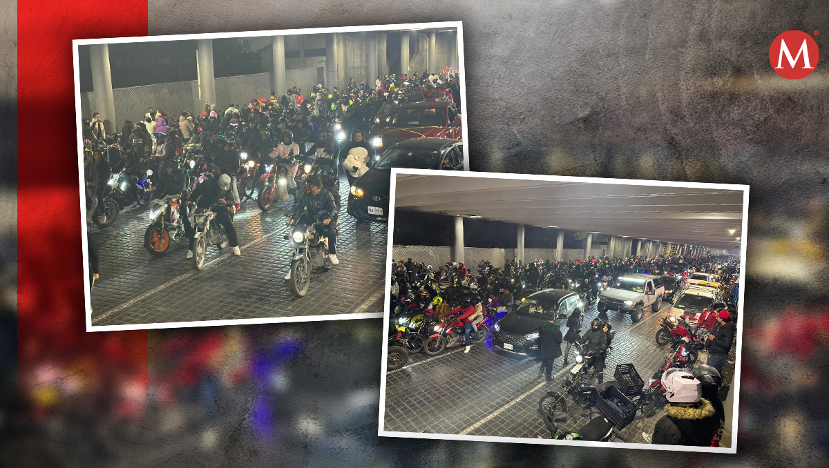 Los motociclistas partieron de diversos puntos hasta llegar a la Macroplaza. Miranda Arias