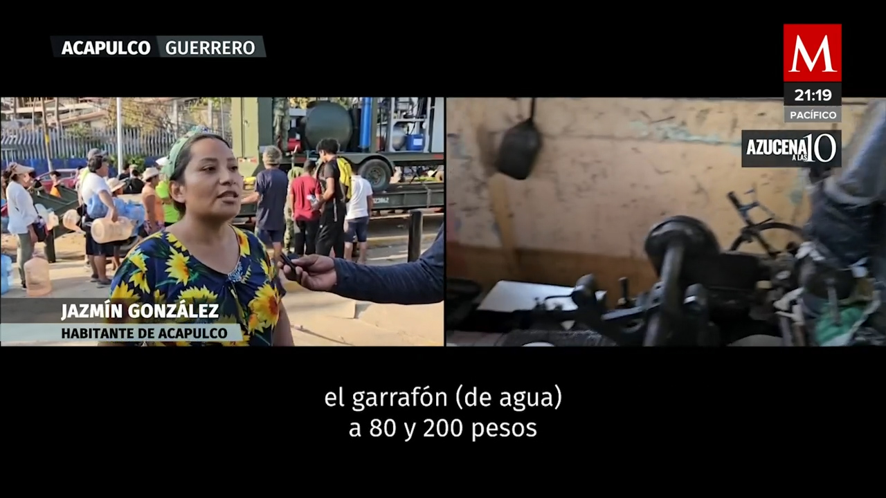 Pobladores de Acapulco lucra con los productos de primera necesidad