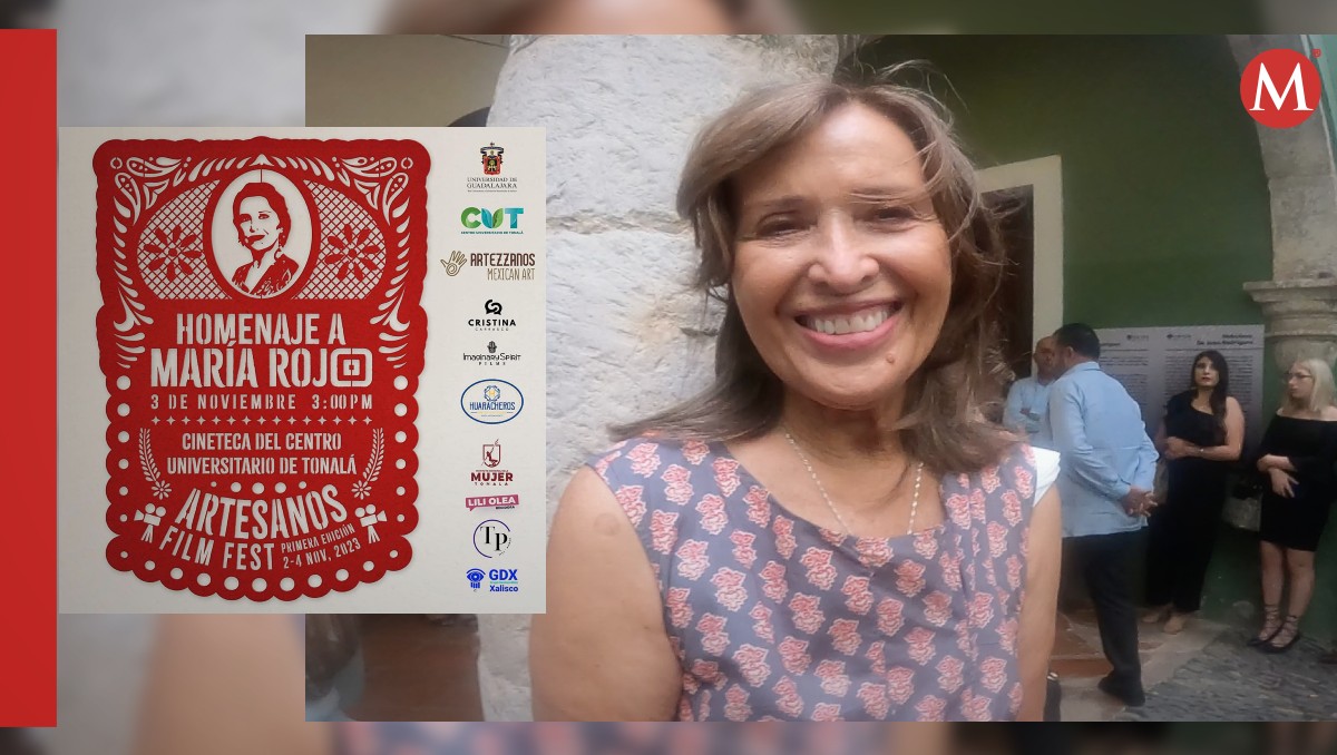 Artesanos Film Fest rendirá homenaje a María Rojo (Enrique Vázquez y Facebook)