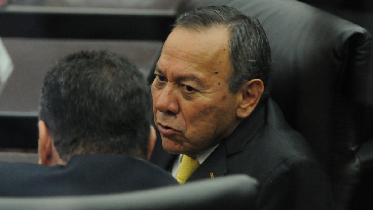 Jesús Zambrano, líder nacional del PRD, en la Cámara de Diputados. | Cuartoscuro