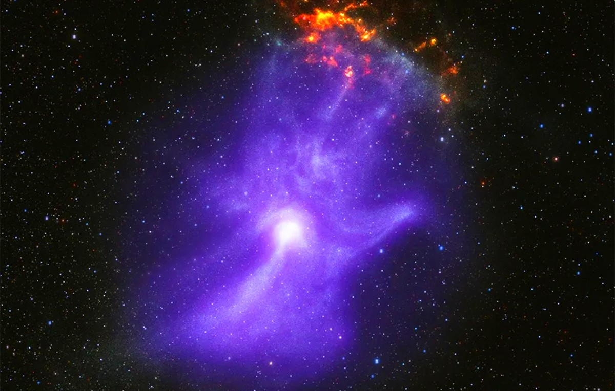 La "Mano del Universo" habìa sido hallada desde 2001 (NASA)
