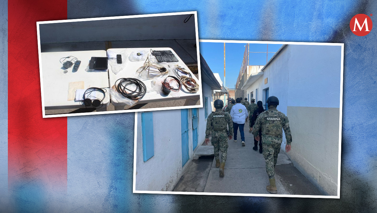 La revisión se realizó de sorpresa en celdas del Cereso de Manzanillo, en Colima. | Especial