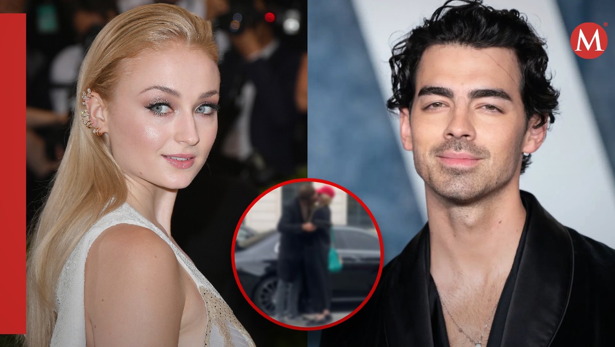 Sophie Turner besa a vizconde en medio del divorcio con Joe Jonas