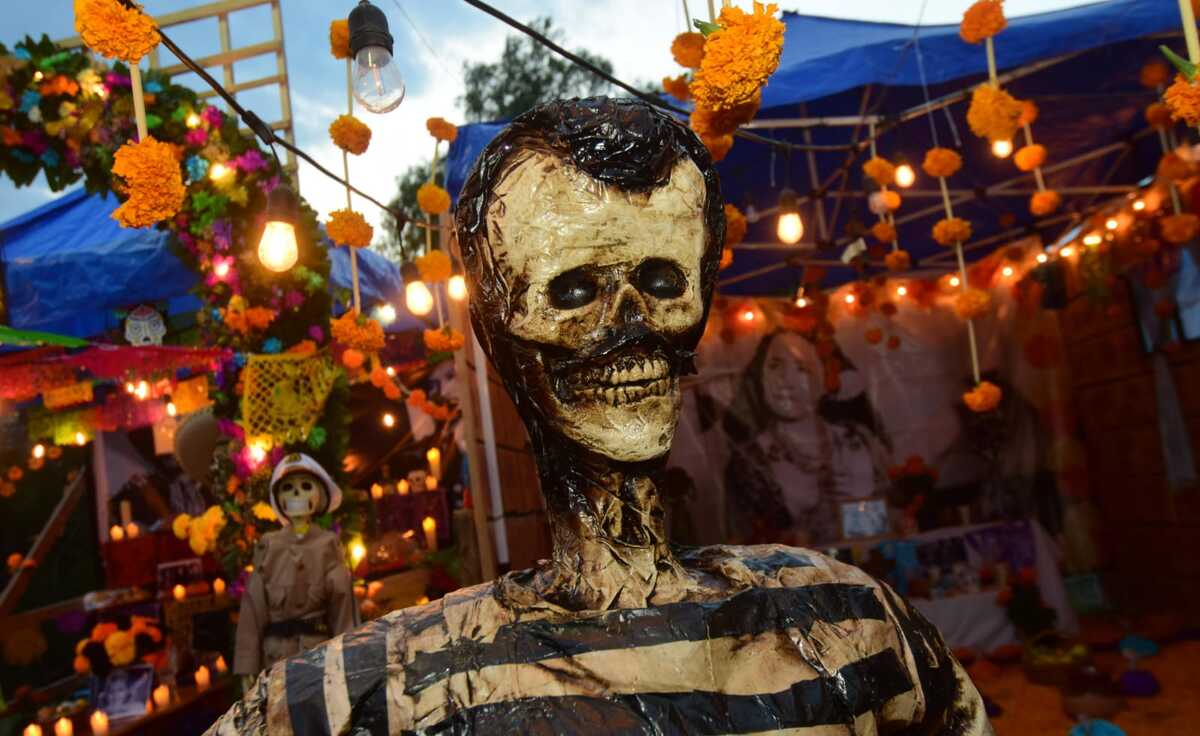 Así festejaron Día de Muertos. (Francisco Villeda)
