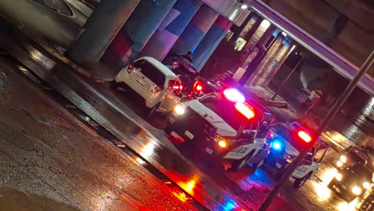Choques por pavimento mojado en Tampico