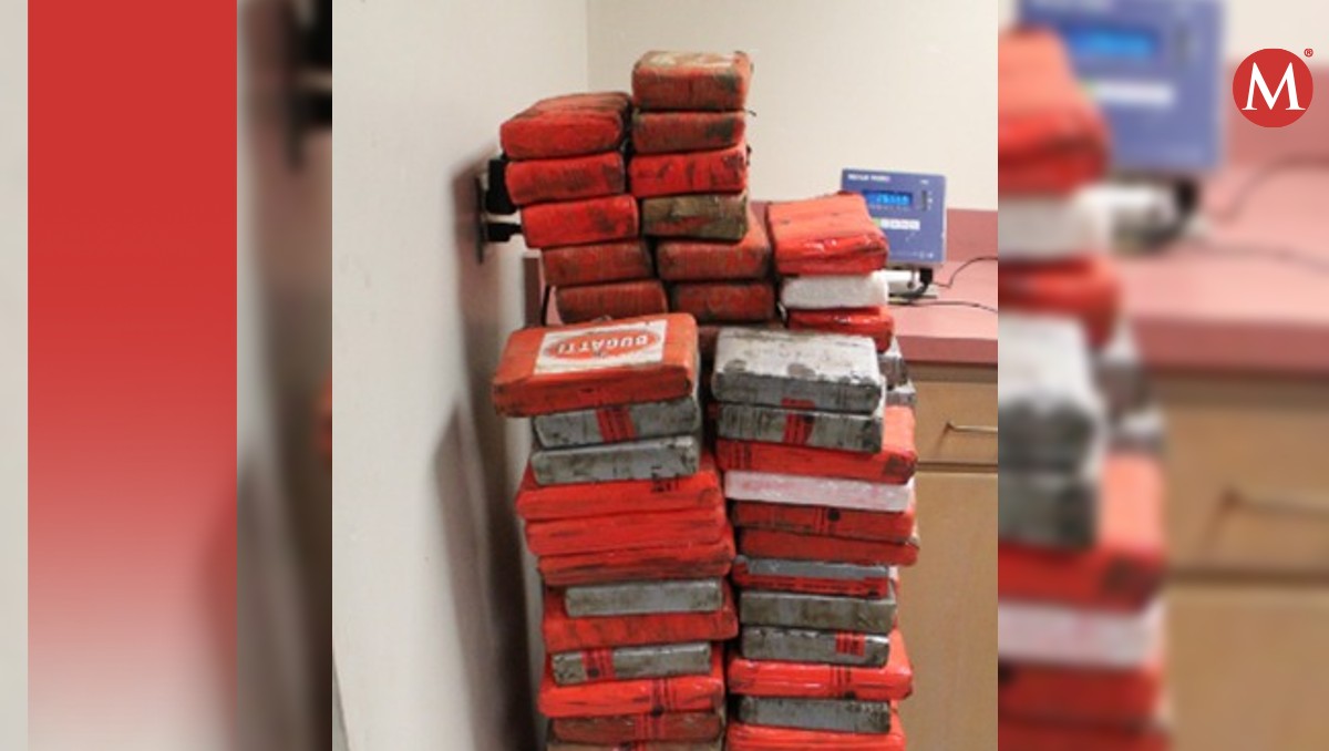 incautaron cocaína  en la frontera con Tamaulipas.