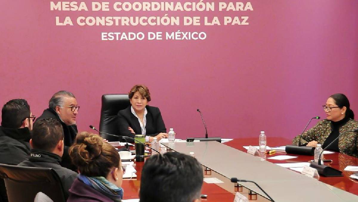 La gobernadora Delfina Gómez | (Especial)