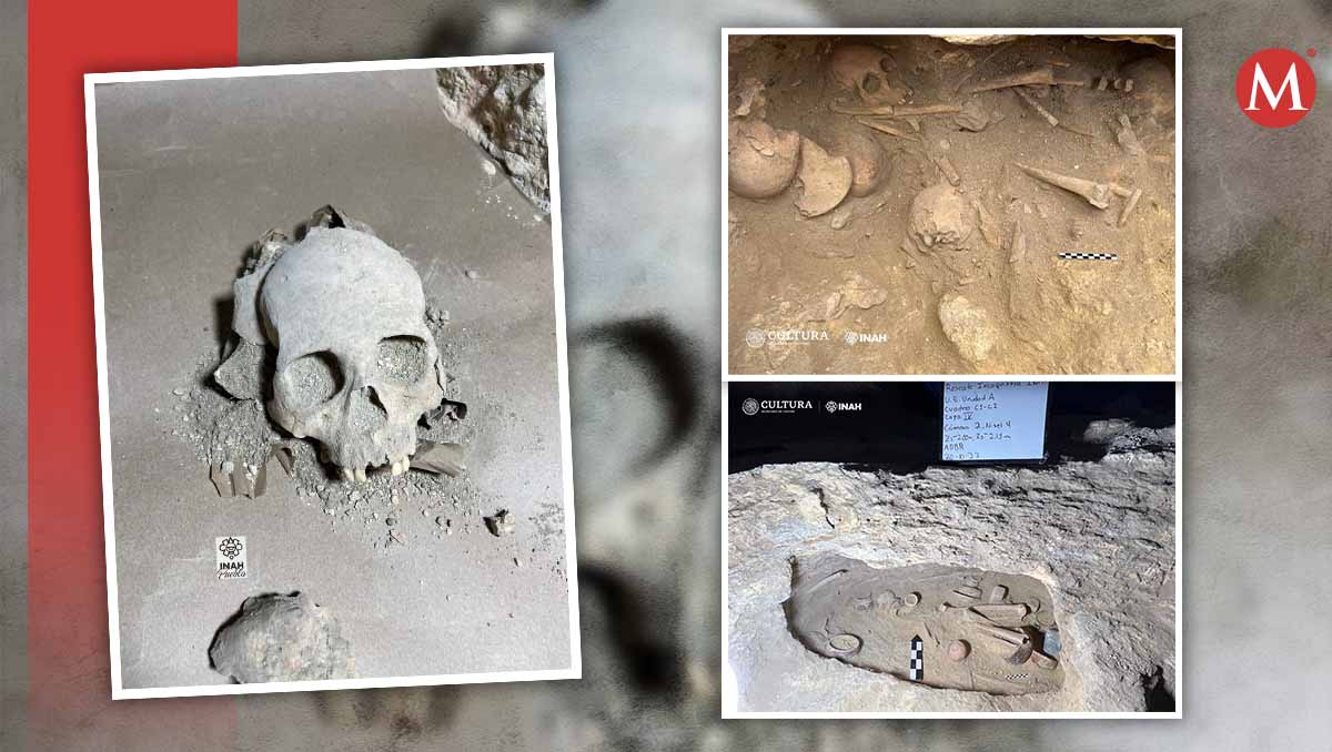 Localizan tumba prehispánica de 1,500 años en Ixcaquixtla, Puebla | Especial INAH