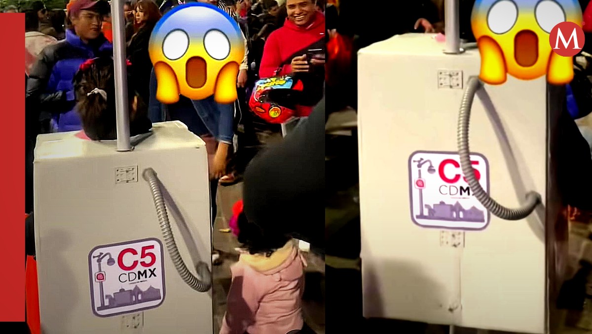 Niña se disfraza de alerta sísmica. | ESPECIAL