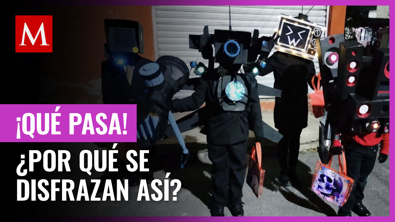 ¿Por qué los niños se disfrazaron de 'electrodomésticos'?