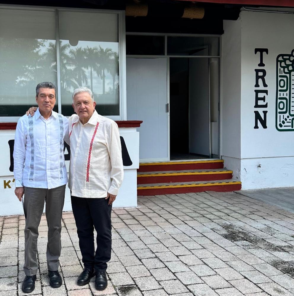 Rutilio Escandón reconoce visión del presidente AMLO por consolidar el Tren Maya | Corresponsal