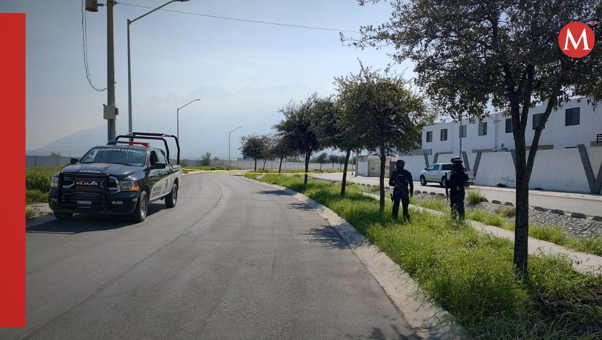 En el sitio arribaron la Policía de García, Protección Civil, agentes ministeriales y personal de Servicios Periciales. Agustín Martínez