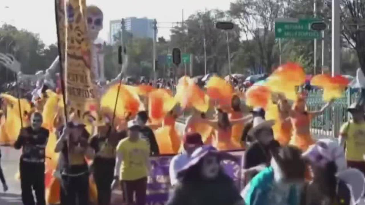 Así concluye el Desfile de Día de Muertos 2023 en Paseo de la Reforma
