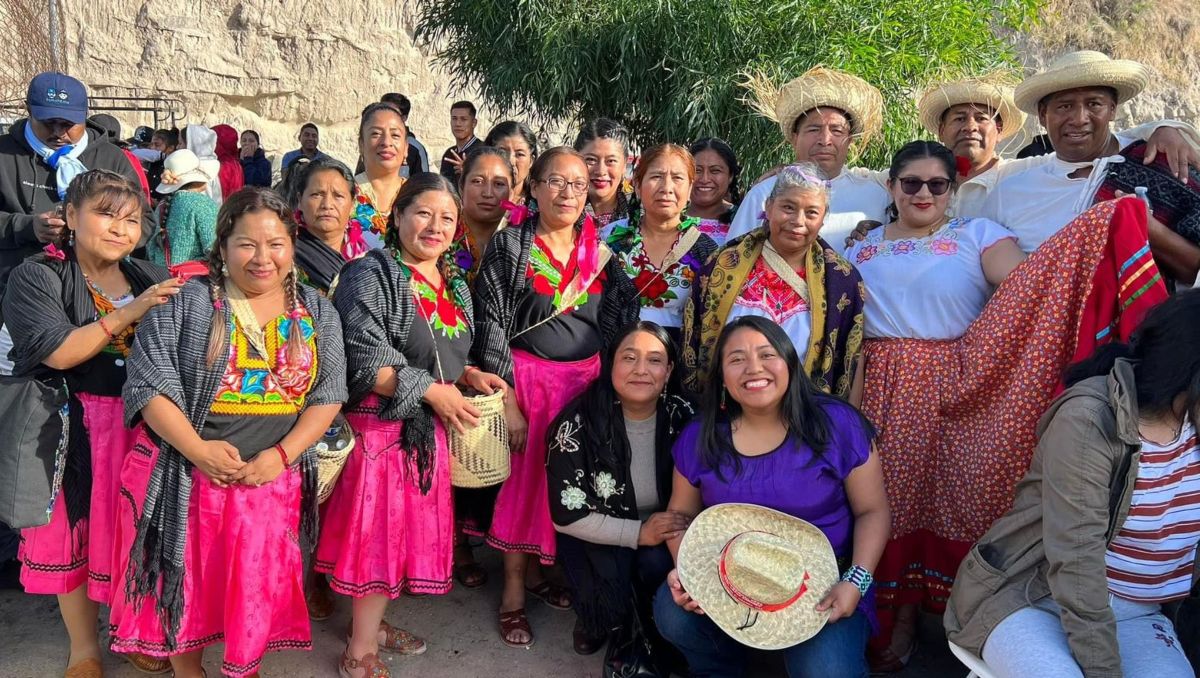 Diputada de Morena, Evelyn Sánchez, en Baja California | Especial