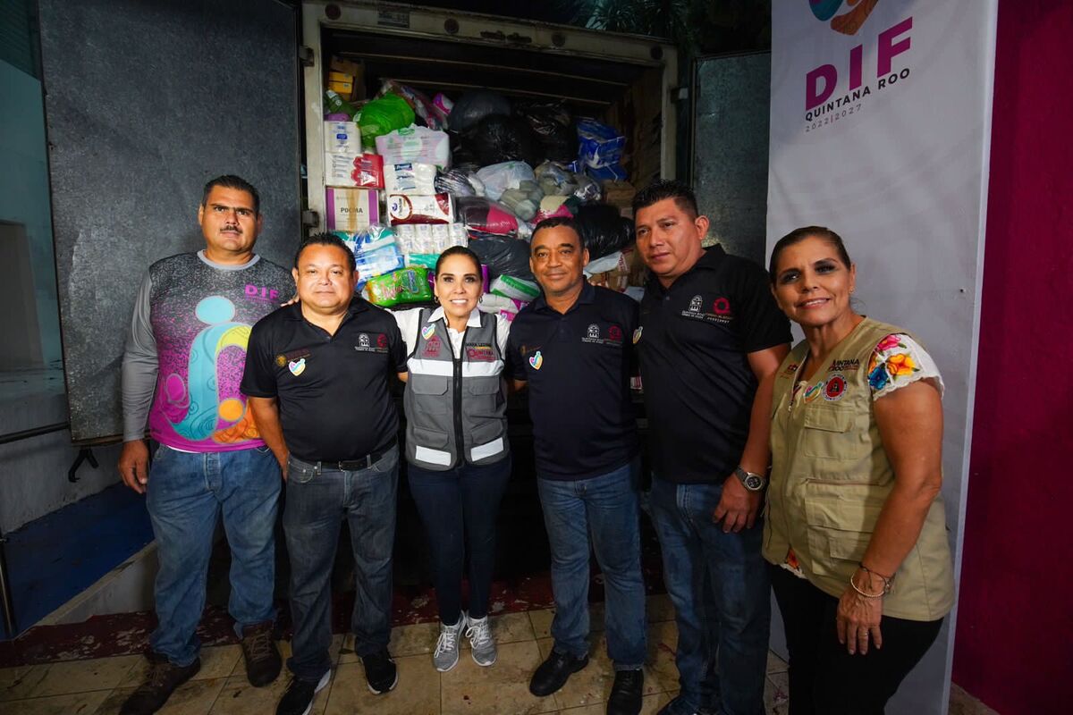 Guerrero recibe ayuda humanitaria de Quintana Roo