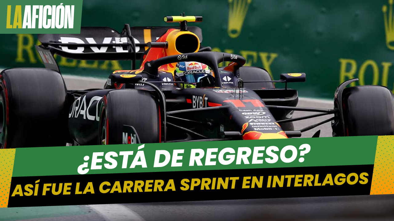 Sergio Pérez logra el tercer lugar en la carrera sprint del Gran Premio de Brasil