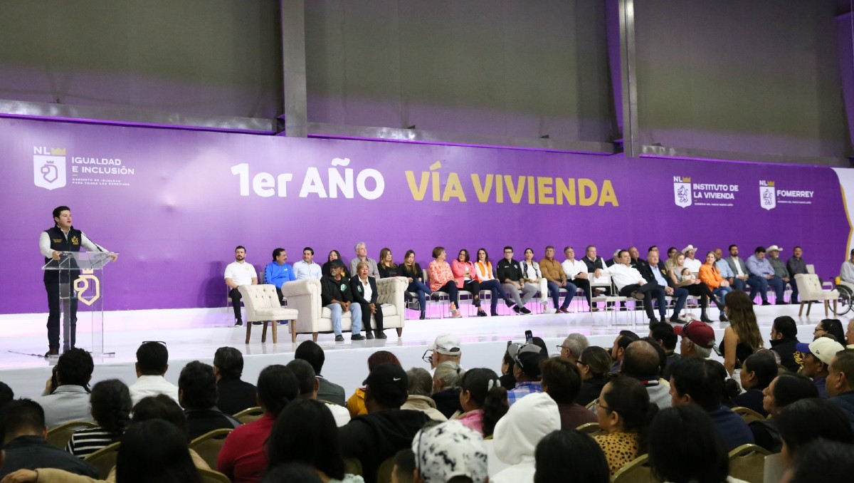 El evento masivo se realizó en Cintermex. Foto: Raúl Palacios